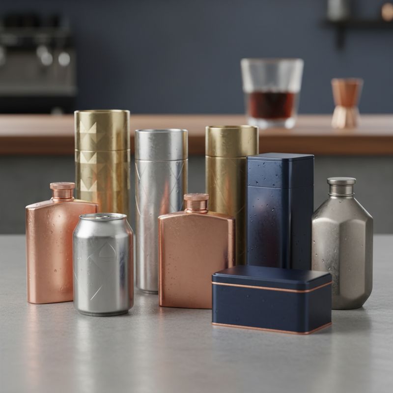 Custom Metal Packaging for Premium Beverage Brands