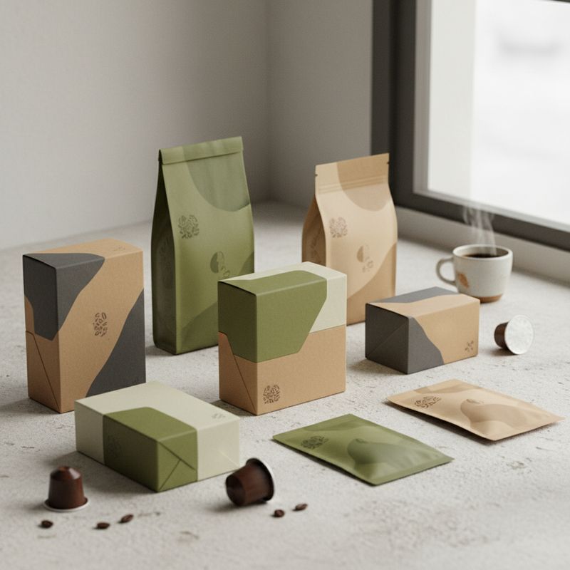Custom Packaging for Coffee Capsules and Pods