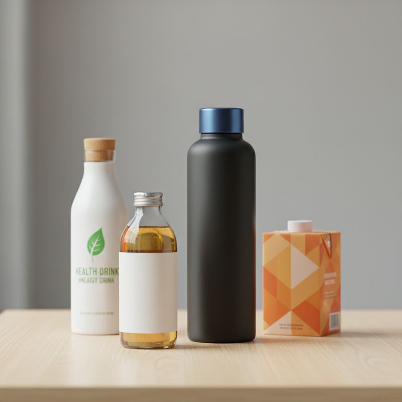 Custom Packaging for Health Drink and Energy Brands