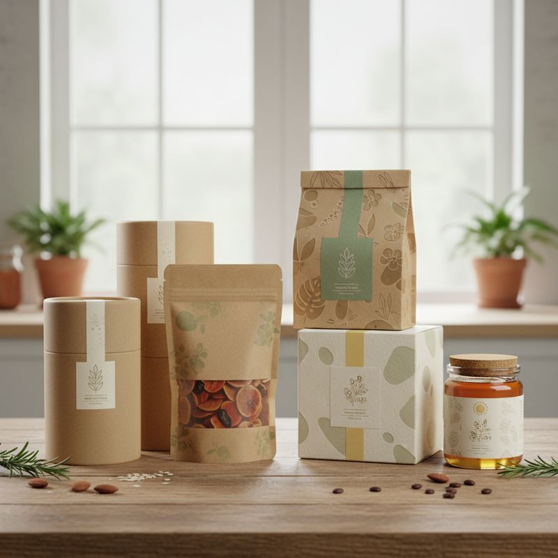 Custom Packaging for Organic and Natural Foods