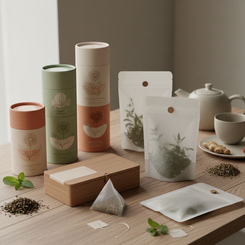 Custom Packaging for Tea and Herbal Brands