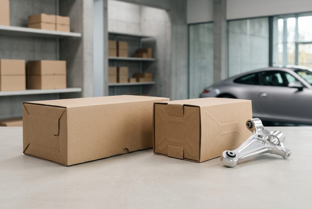 Packaging structures that help automotive parts arrive organised, protected, and easy to identify