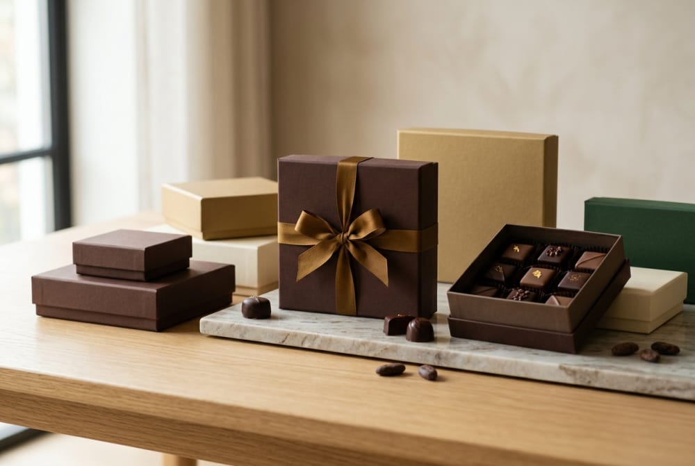 Gift-oriented confectionery packaging that helps sweets feel more premium and seasonal