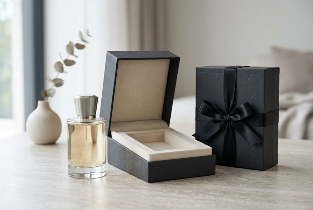 Premium packaging details that make fragrance and gift products feel more desirable