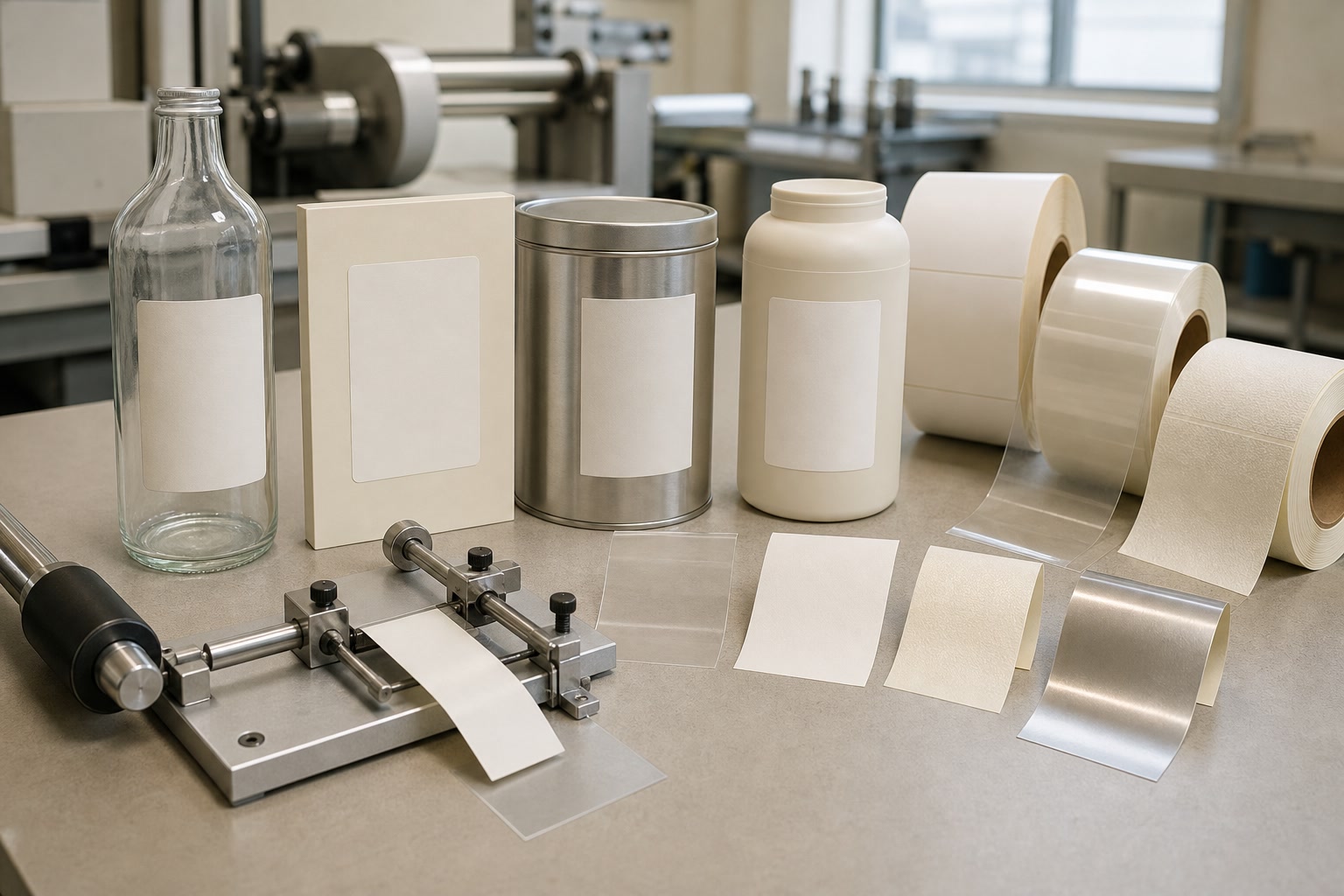 Label Adhesive Selection by Surface: A Practical Guide