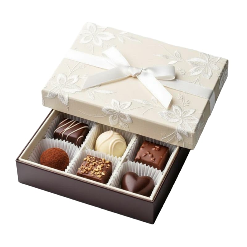 LB-14 Chocolate Lid and Base Box