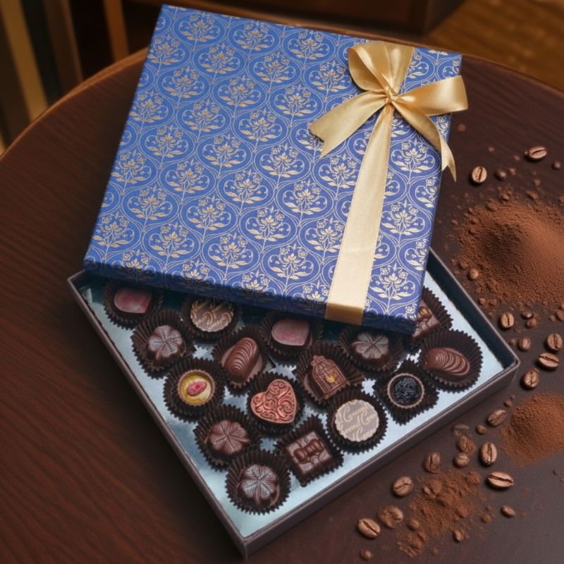 LB-201 Chocolate Lid and Base Box