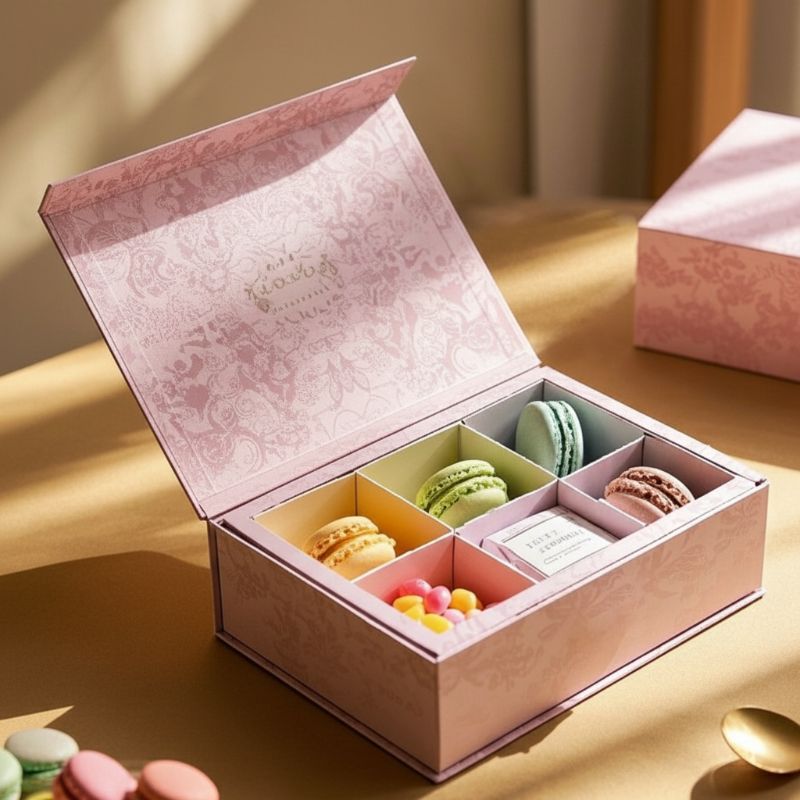 MC-211 Macaron Magnetic Closure Box